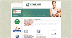 Desktop Screenshot of italablaboratorio.com.br