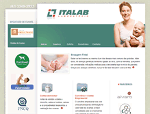 Tablet Screenshot of italablaboratorio.com.br